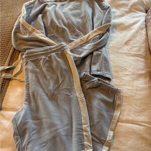 Madewell Light Blue Lounge Set